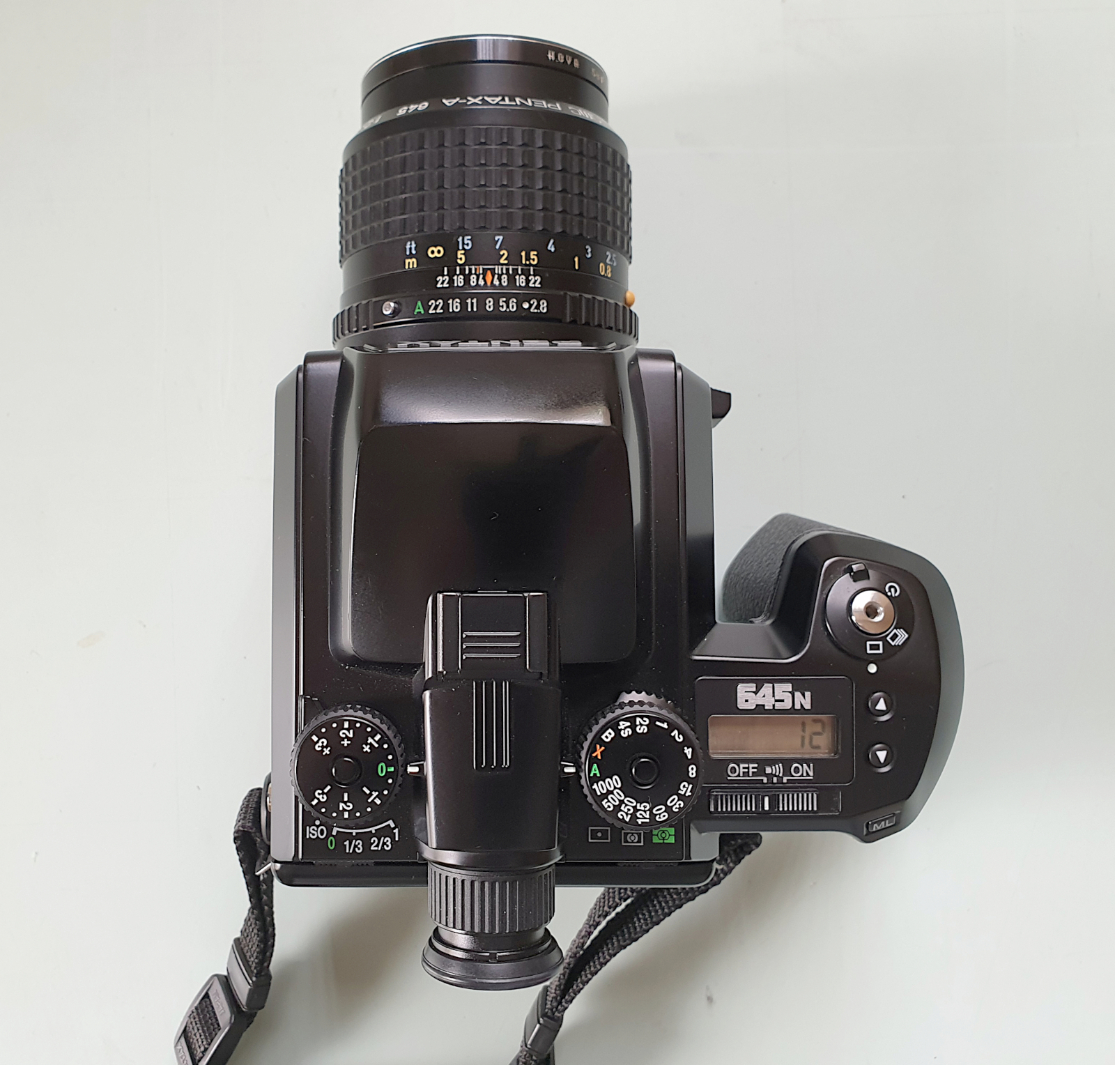 Pentax 645N Top